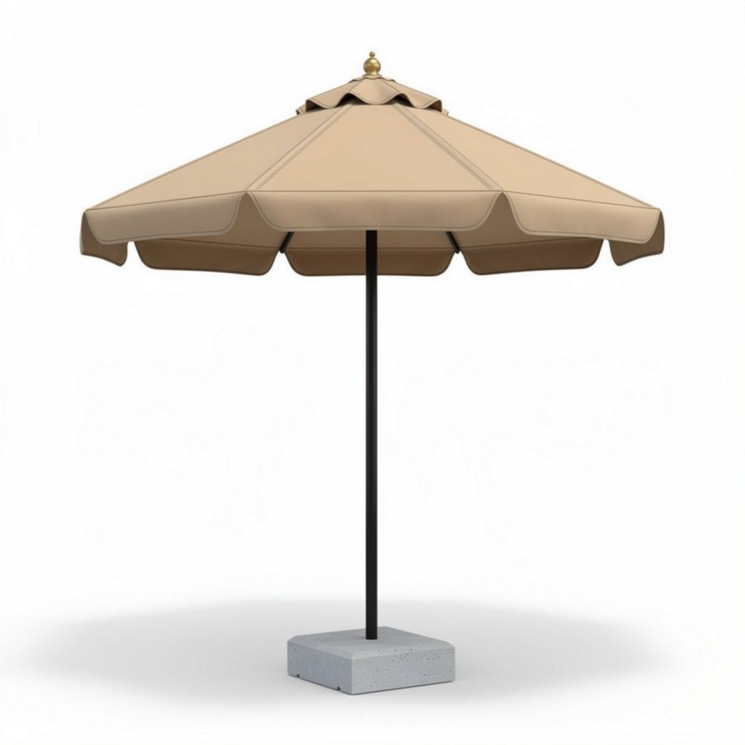 Parasol ogrodowy z tkaniny odpornej na promieniowanie UV - 240 x 240 x 250cm