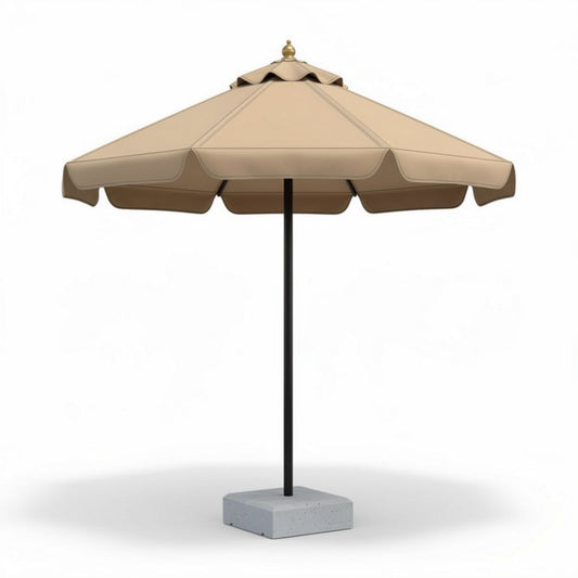 Parasol ogrodowy z tkaniny odpornej na promieniowanie UV - 240 x 240 x 250cm