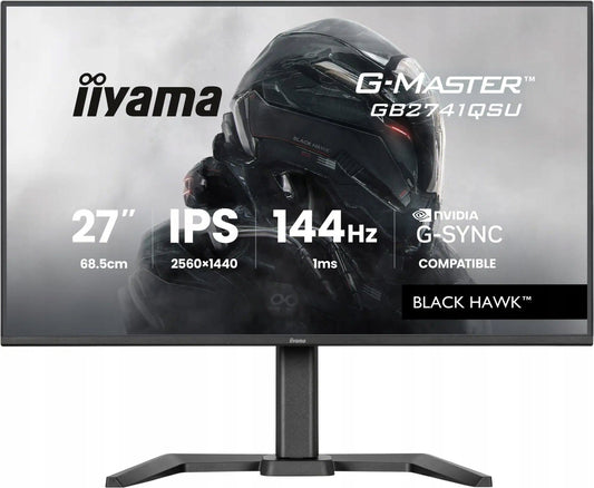 iiyama Monitor iiyama G-MASTER Black Hawk GB2741QSU-B1 27 QHD